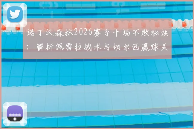诺丁汉森林2026赛季十场不败秘诀:解析佩雷拉战术与切尔西赢球关联
